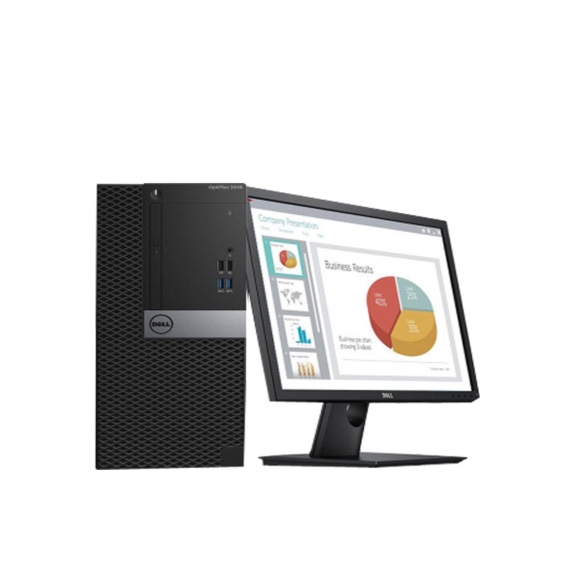 戴尔(DELL)3050台式电脑 (I5-7500 8G 1T+256GSSD 集显 无光驱 无系统 21.5寸 三年)