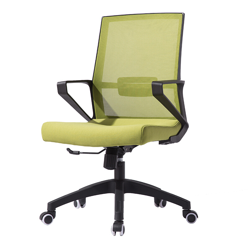 中伟(ZHONGWEI)办公椅会议椅时尚转椅电脑椅休闲椅-绿色