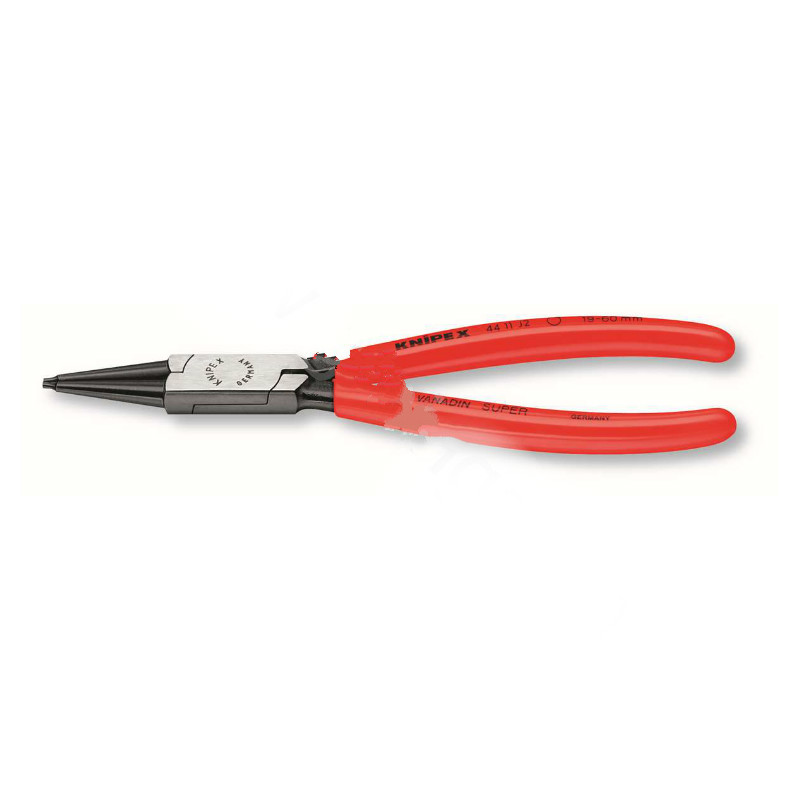 凯尼派克 KNIPEX 44 11 J3内卡簧钳(抛光头,塑料套柄) 9" 40-100mm