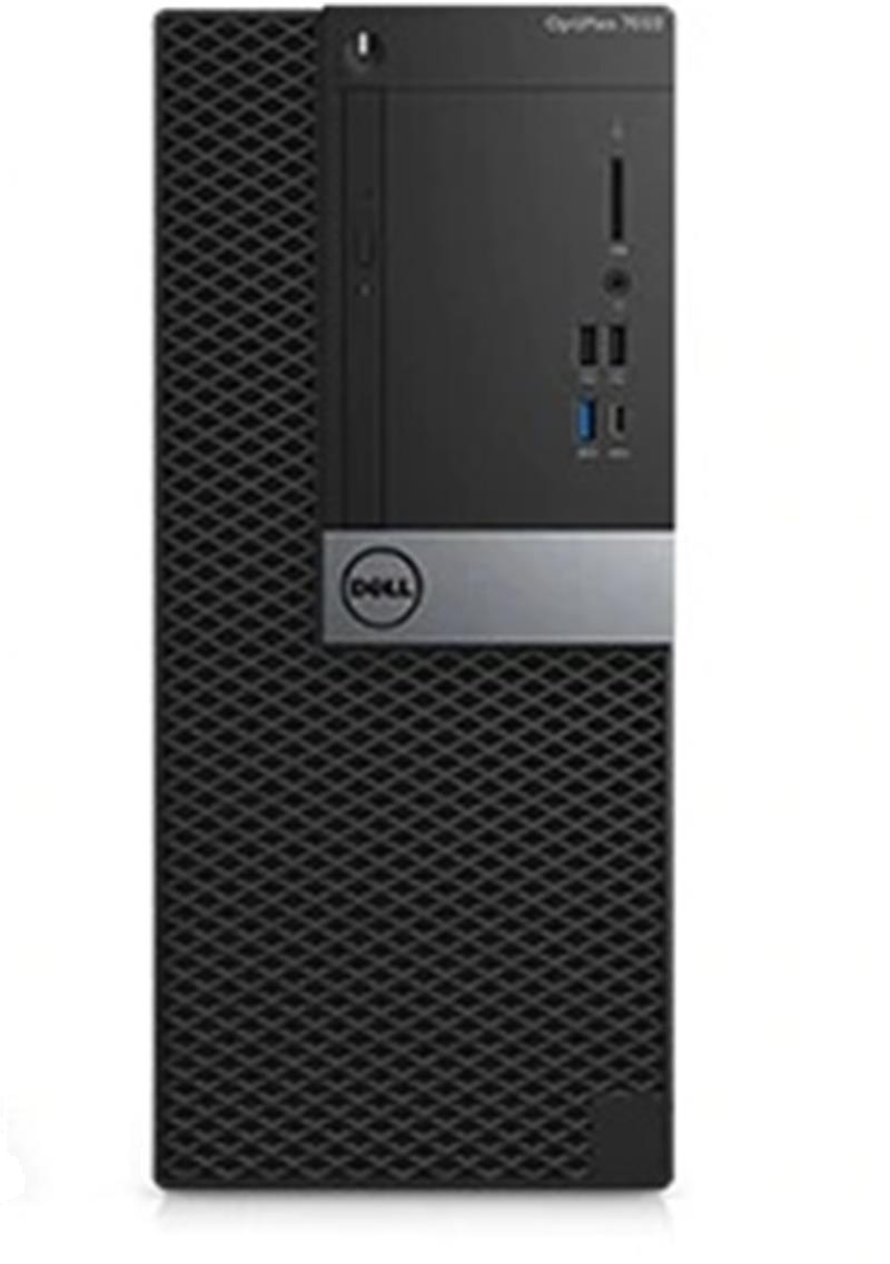 戴尔商用台式电脑套机Dell OptiPlex 7050 塔式机箱(I7-7700/8GB/ITB/2G-GT710)