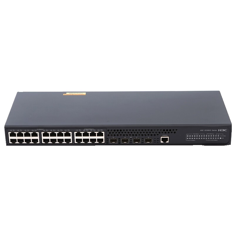 华三(H3C) S3600V2-28TP-SI 24口三层 快速以太网交换机 100Mbps 以太网交换机