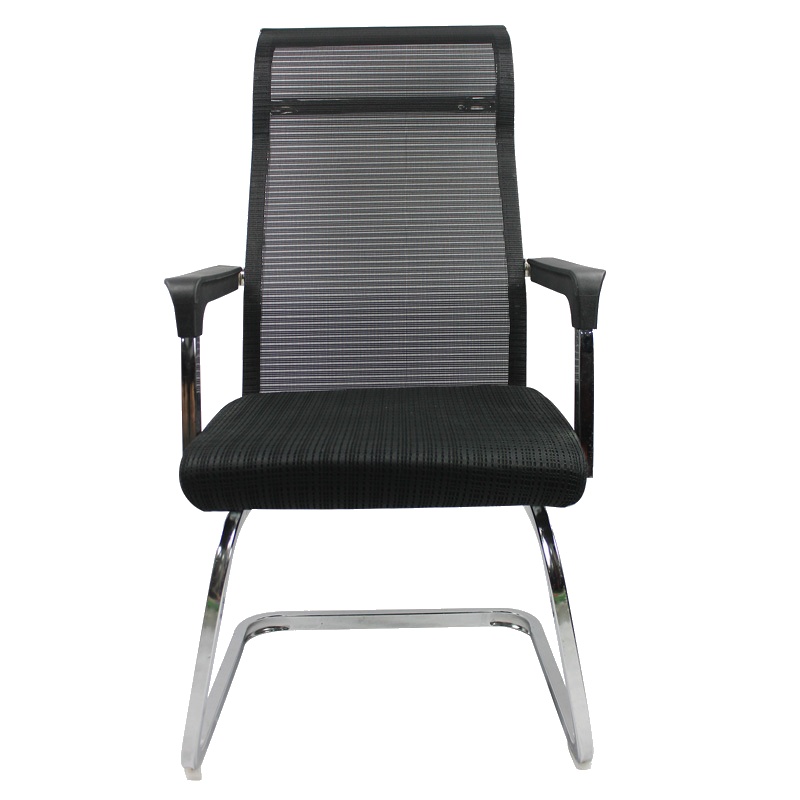 [万保]办公家具 职员办公椅电脑椅 舒适透气弓形网椅 现代简约会议椅