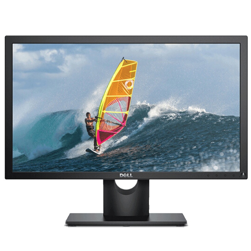 戴尔(DELL) 21.5英寸LED 黑色 商用办公 家庭娱乐 学生用机 性价比机 企业采购宽屏液晶电脑显示器