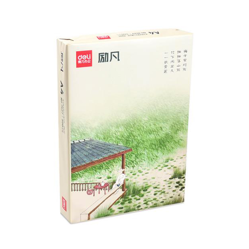 得力 A4纸 （500张1包，8包一箱 ） DT DL-4 苏宁优选