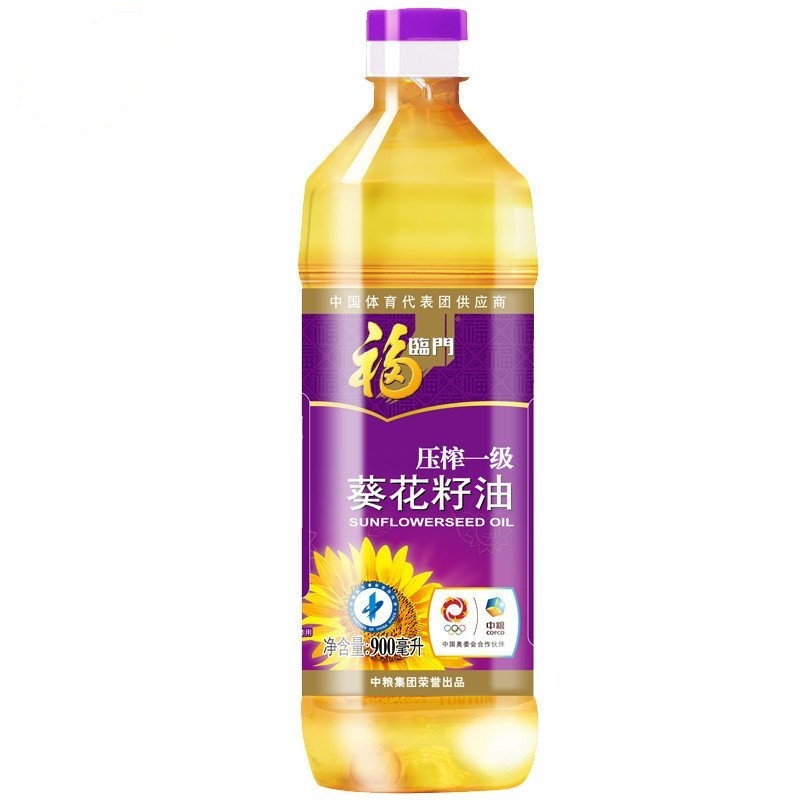 福临门 葵花籽油（非转基因） 0.9L/瓶 12瓶/箱（单位：箱）-
