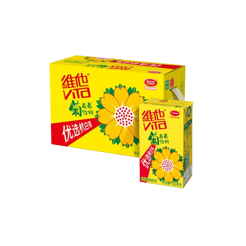 维他 维他菊花茶饮料250ml*16盒 整箱装(单位:箱)