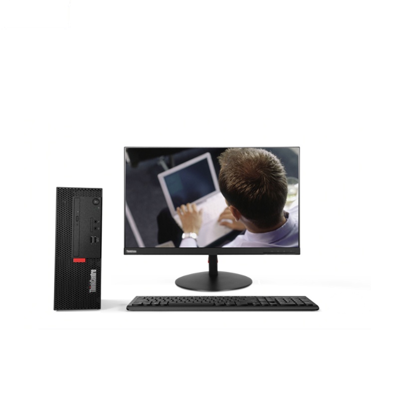 联想 ThinkCentre M710E 19.5英寸台式电脑（I3-7100 1T 4G DVDRW WIN10H）