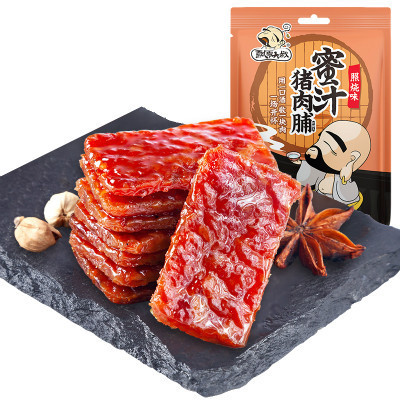 飘零大叔照烧味蜜汁猪肉脯100g靖江特产独立包装肉干小吃零食