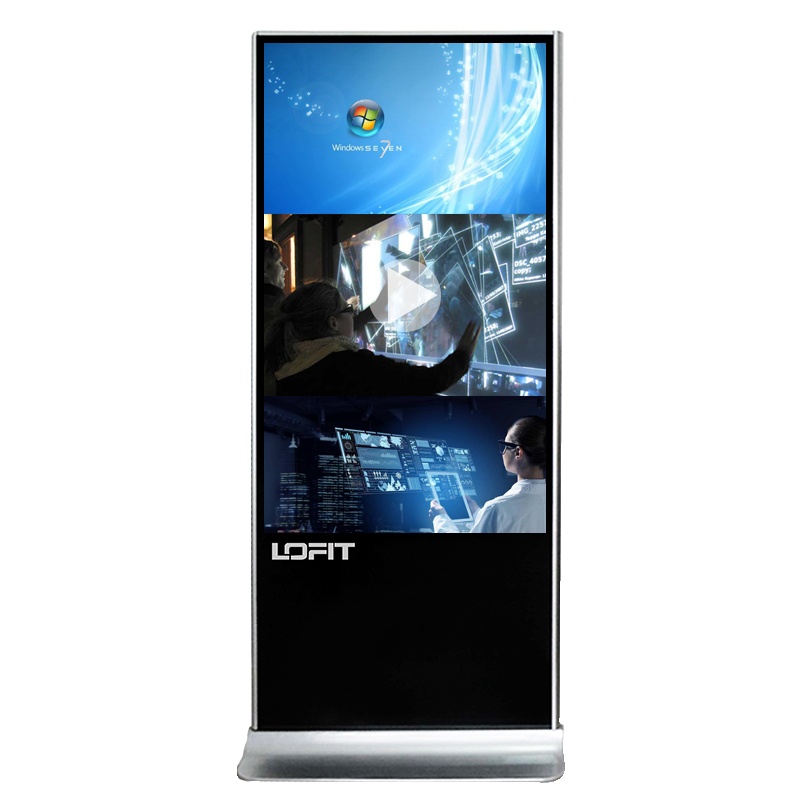 洛菲特(LOFIT)65英寸立式触摸广告机 高清数字标牌 智能触控显示器 I3电脑版 免费安装 LFT190M-H9