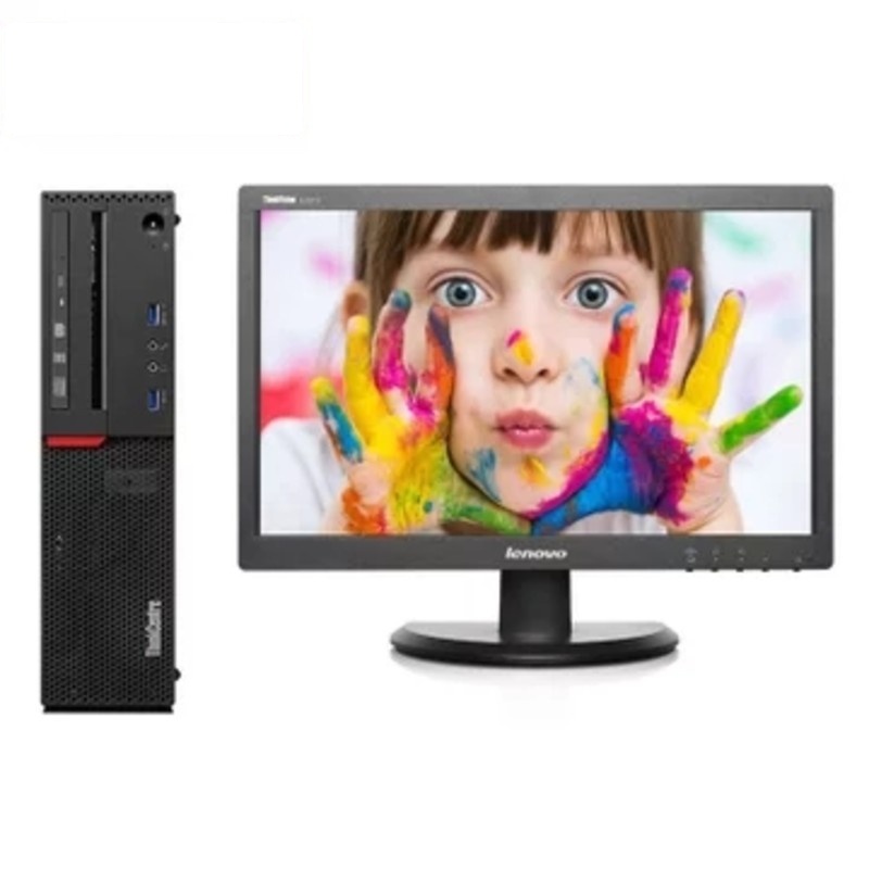 联想ThinkCentre M4600S 23寸台式电脑(I5-6500 4G 1T 128G 2G独显)