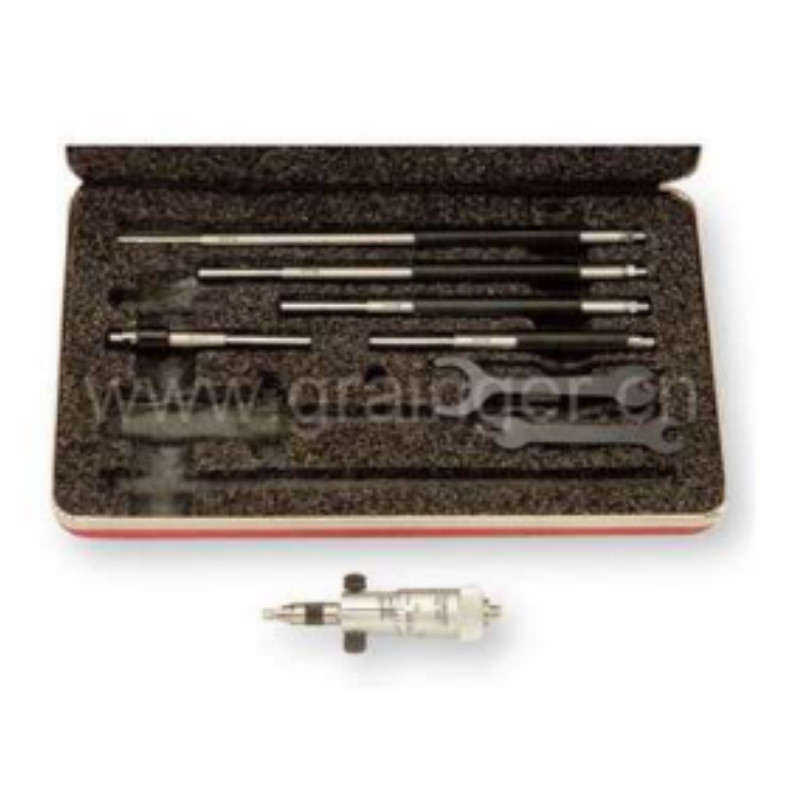 施泰力 Starrett 124AZ 124系列接杆式内径千分尺2-8”0.001"
