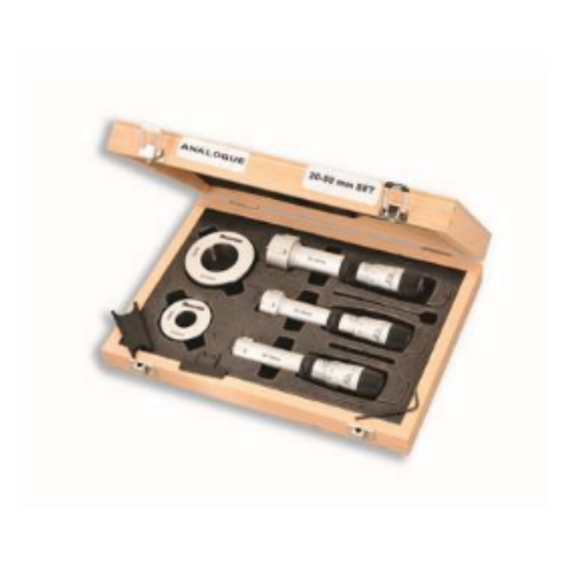 施泰力 Starrett S78MXTEZ S78系列组套三点式内径千分尺20-50mm0.005MM