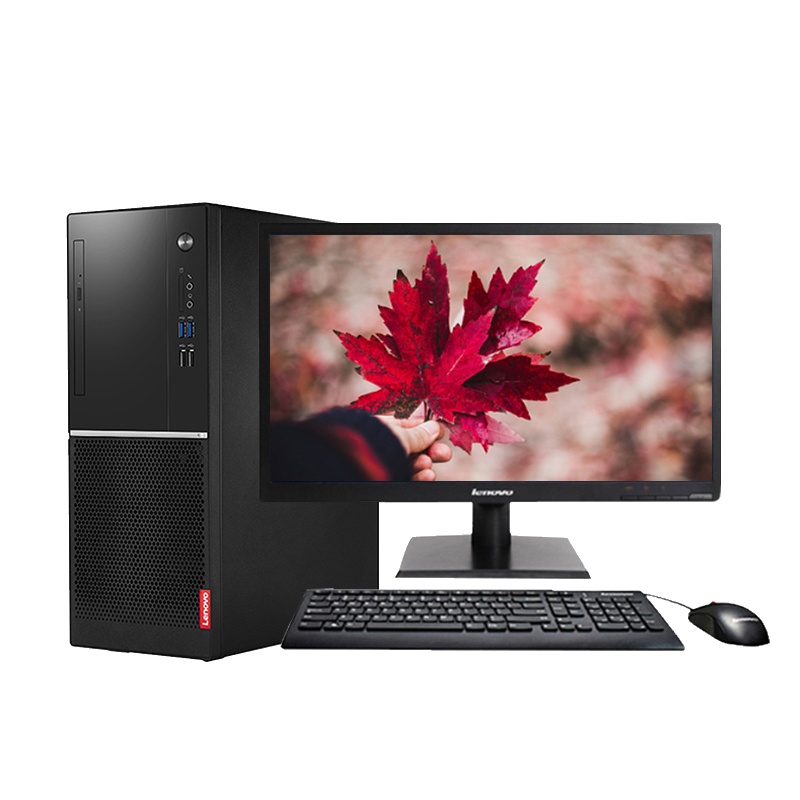 联想(Lenovo)扬天商用台式电脑M4601K 其他Intel平台 G4560/4GB/500GB/集显/win10/无光驱+20.7英寸显示器