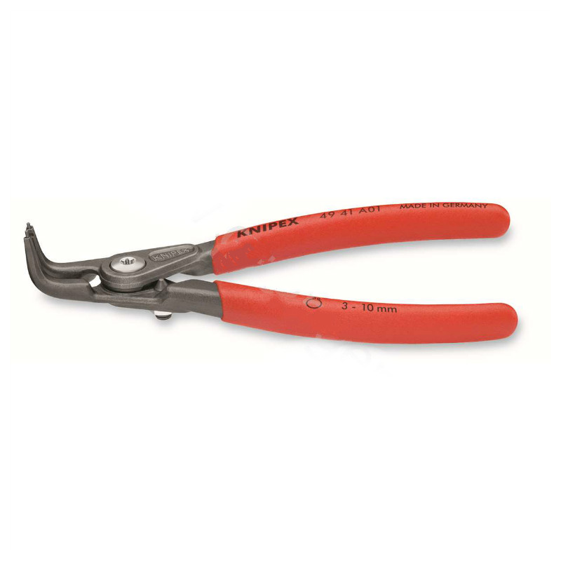 凯尼派克 KNIPEX 49 41 A01精密外卡簧钳(弯嘴)