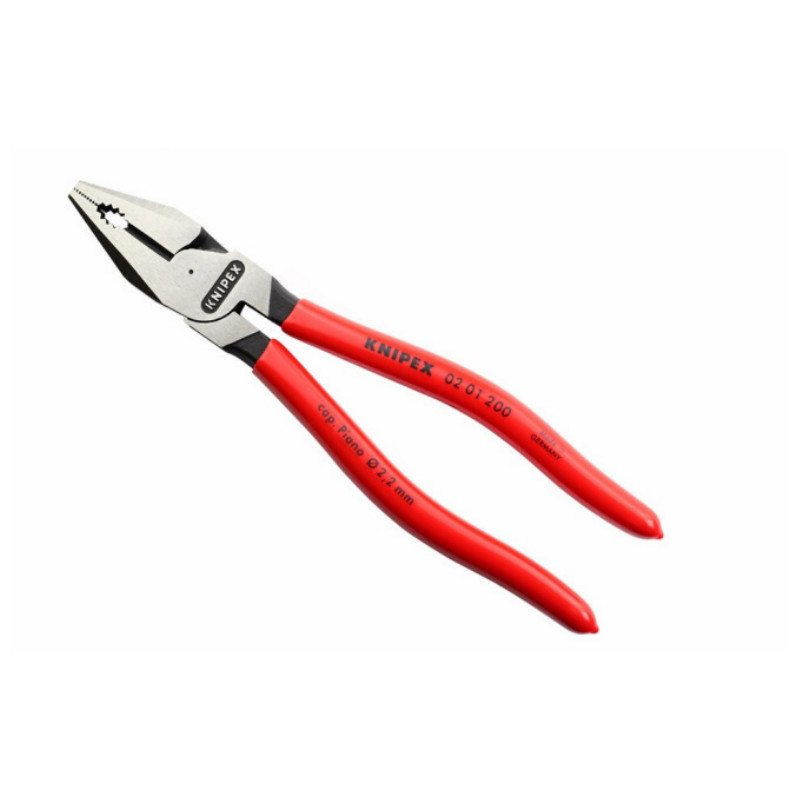 凯尼派克 KNIPEX 02 01 200200mm省力型钢丝钳(抛光头)