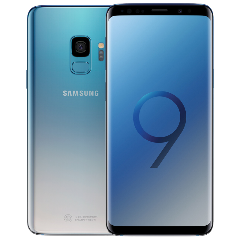 SAMSUNG/三星 Galaxy S9(SM-G9600/DS) 4GB+128GB 冰蓝 全网通移动联通电信4G手机