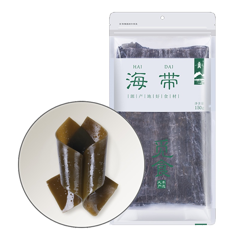 八荒 海带150g 叶大肉厚 干净无沙 新老包装随机发货