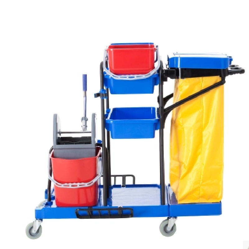 月桐 清洁杂物车 1320*750*1100 mm ZWC-02