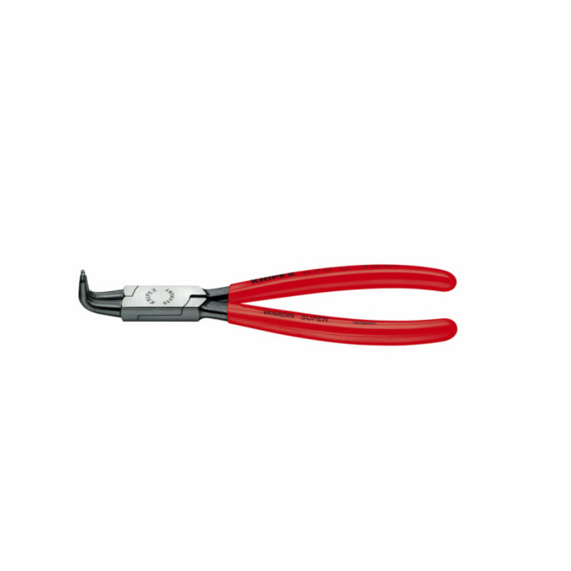 凯尼派克 KNIPEX 44 21 J11内卡簧钳(抛光头,塑料套柄) 5" 12-25mm