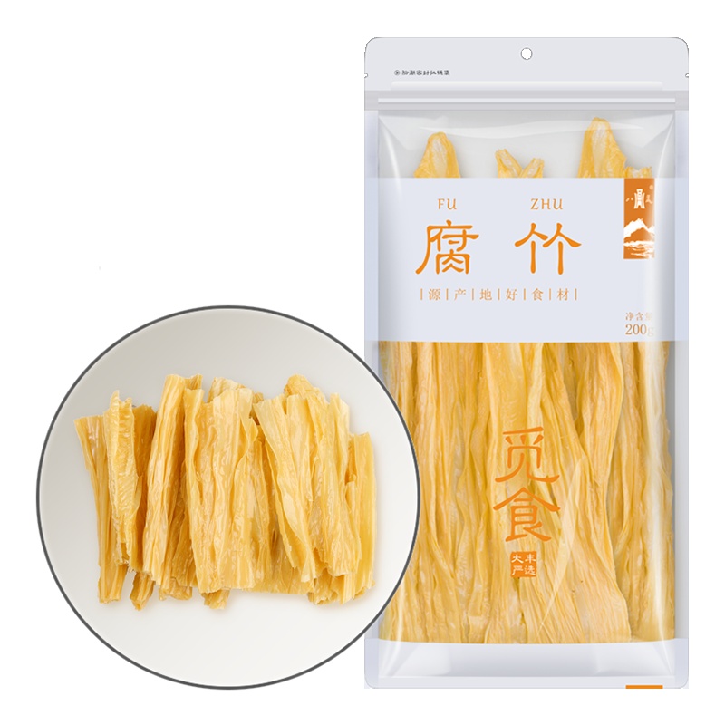 金唐(KTANG) 八荒 腐竹200g 黄豆原浆腐竹 豆皮干货 火锅涮菜凉拌菜