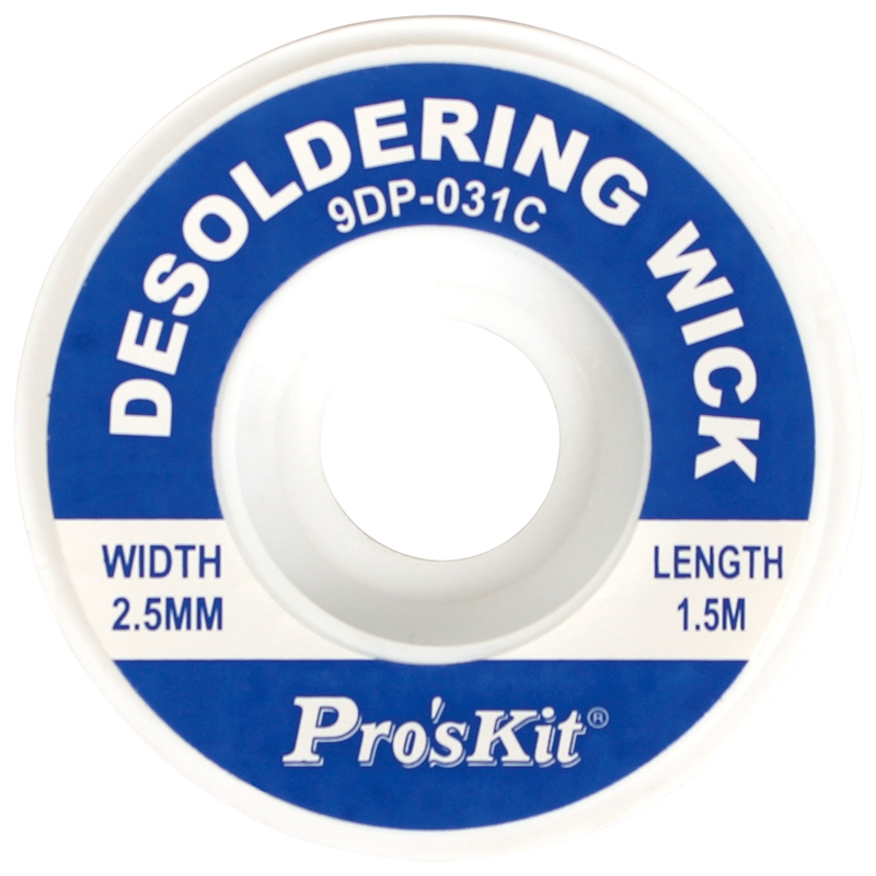 宝工 Pro'sKit 9DP-031C 吸锡网线(2.5mm*1.5米/16g)