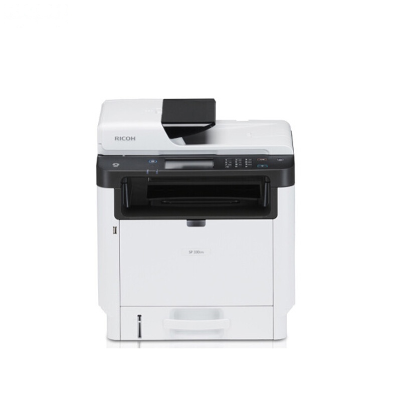 理光(Ricoh)SP 330SN A4激光打印,复印,扫描三合一多功能一体机政企特供