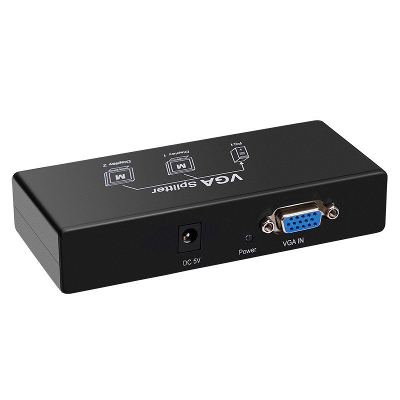 联想(Lenovo) VGA分配器一分二 VGA1分2分屏器