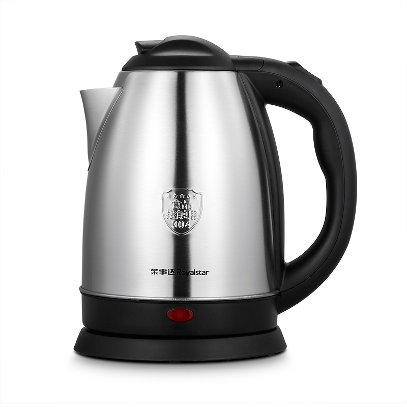 荣事达 G1890 304不锈钢电热水壶1.8L(自动断电防干扰)