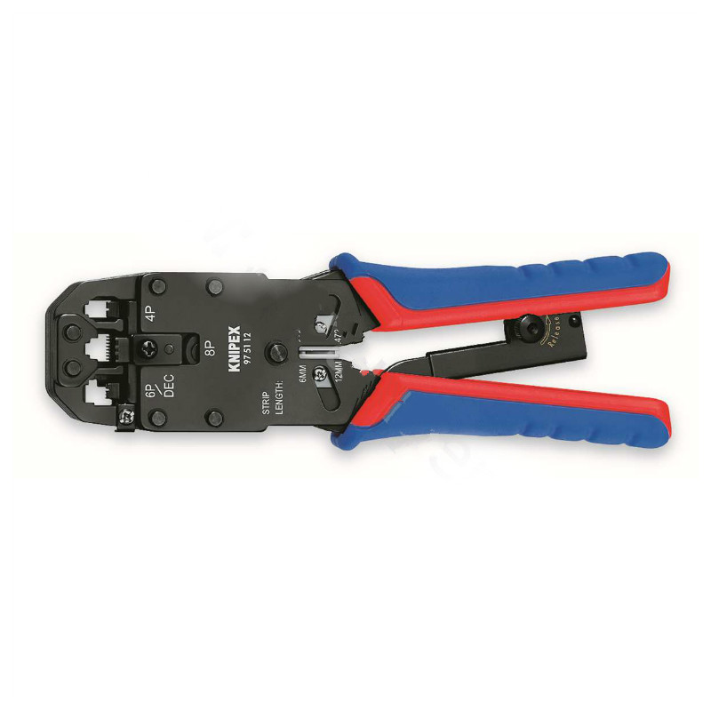 凯尼派克 KNIPEX 97 51 12压线钳(用于欧式插塞) 200mm