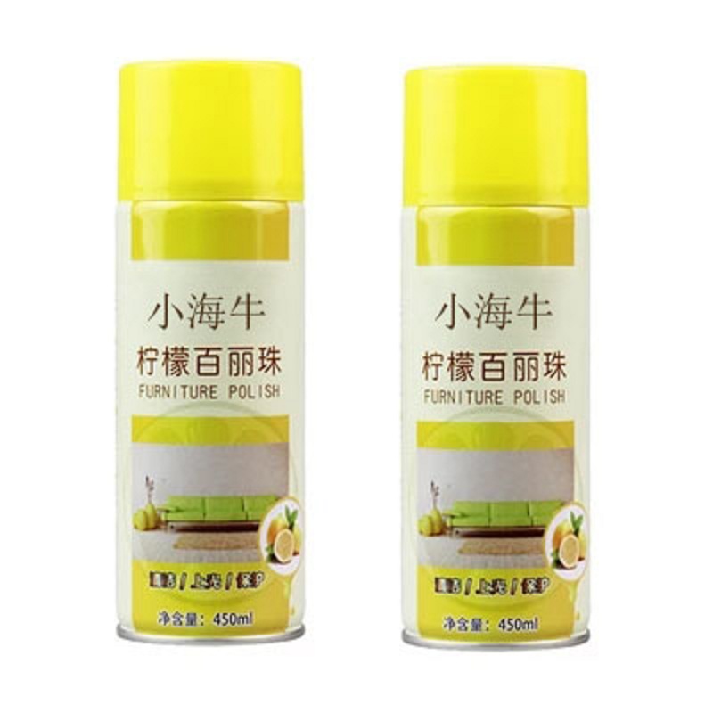 小海牛 柠檬百丽珠 皮革皮具清洁 皮包护理液 真皮保养清洗剂去污450ml