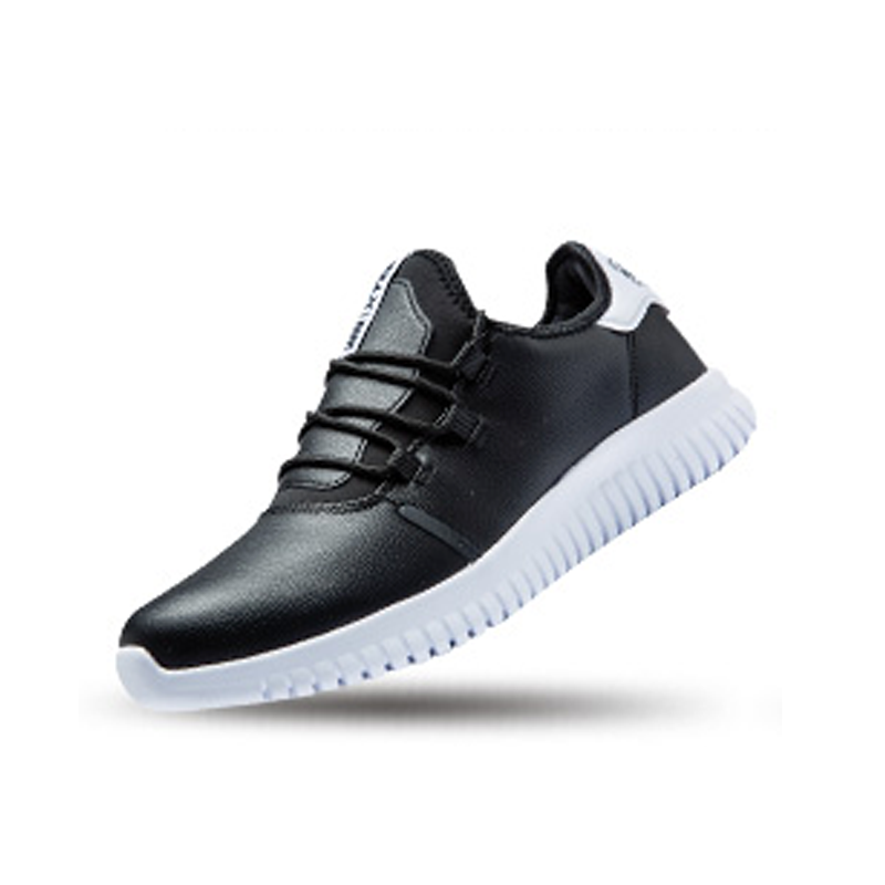 特步男鞋冬季正品2018新款运动鞋防滑轻便革面保暖休闲鞋跑步鞋男982119119239