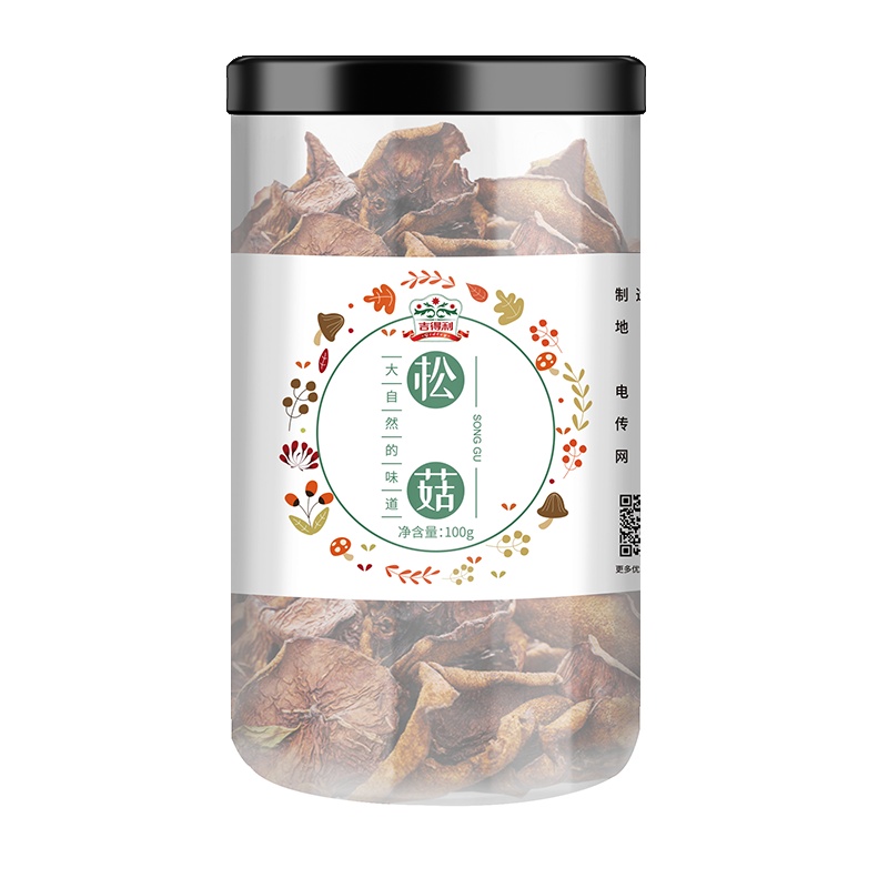 吉得利 松菇 东北特产干货松蘑干菌菇松菇苞 100g