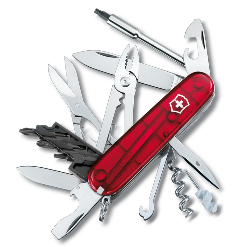 维氏(Victorinox)瑞士军刀原装正品91mm多功能组合刀电脑大师1.7725.T