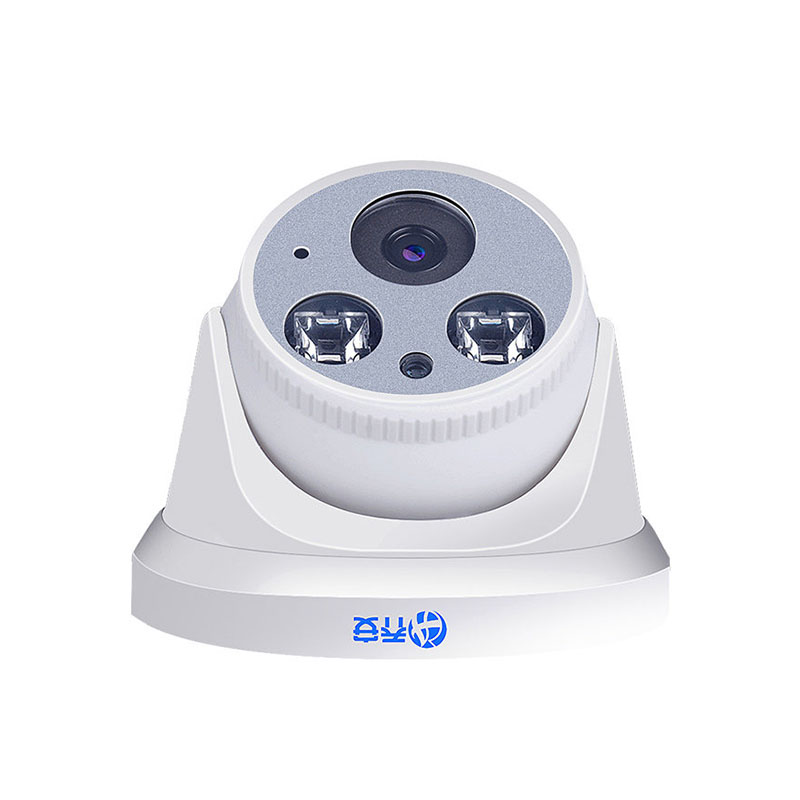 乔安200万高清网络摄像头家用夜视1080p广角室内半球h.265监控器