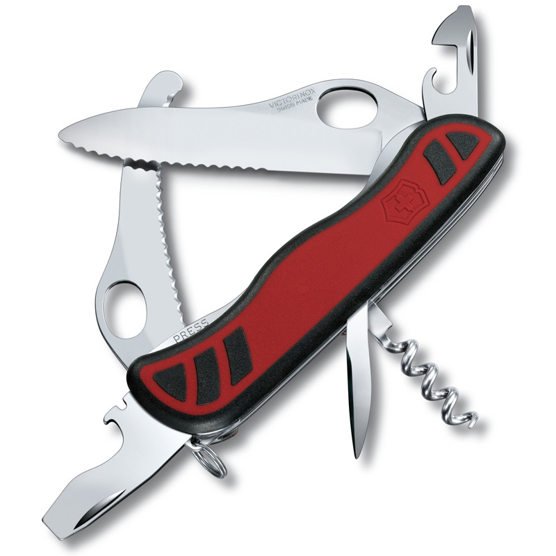 维氏(Victorinox)瑞士军刀原装正品红色0.8371.MWC多功能瑞士折叠刀