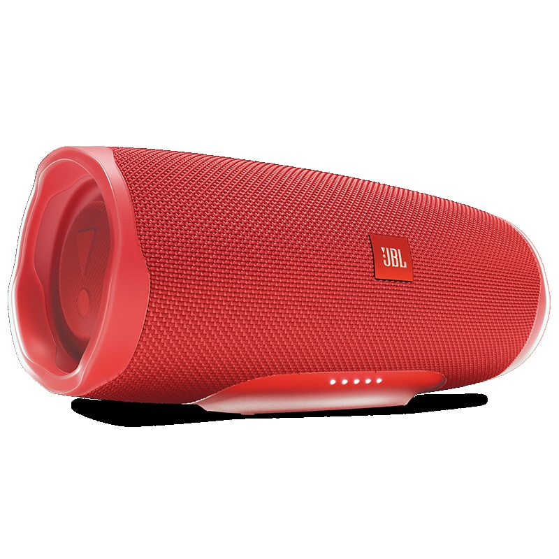JBL CHARGE4 音乐冲击波四代 便携式蓝牙音箱+低音炮 户外迷你音箱 桌面音响 增强版赛道扬声器 红色