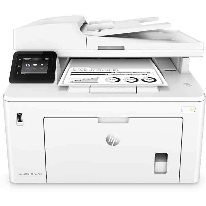 惠普（hp）M227FDW 黑白激光打印机一体机 无线wifi双面