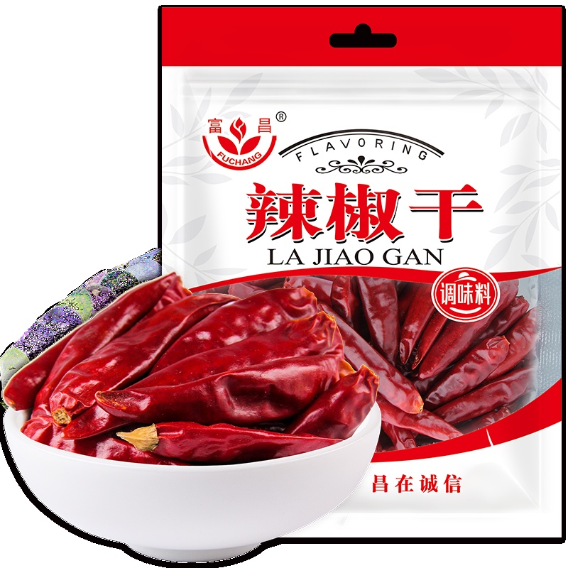 富昌 辣椒干 厨房调味 火锅调料 香辛料 佐料炖肉料50g