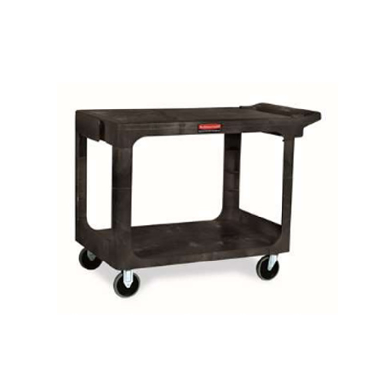 乐柏美 Rubbermaid 中型平板多用途推车 (黑色)承重227kg
