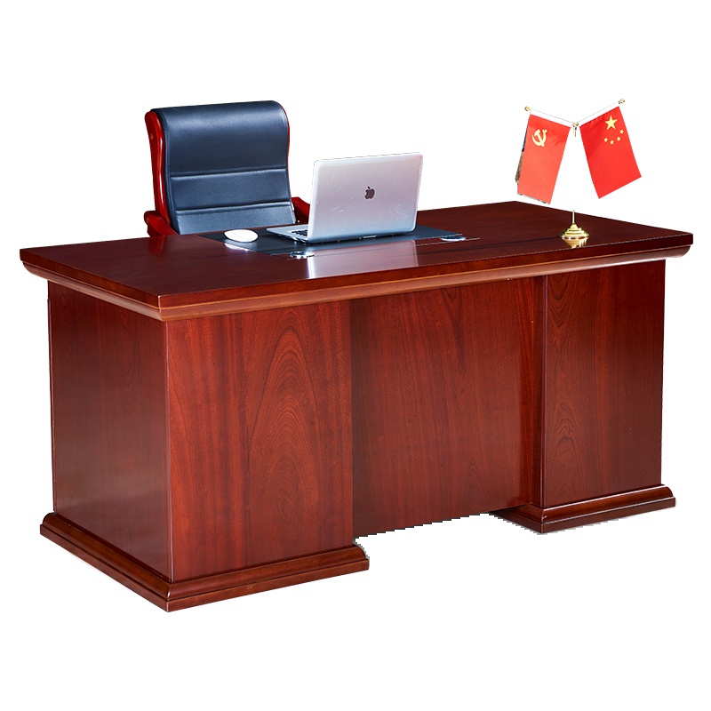 办公家具大气办公桌大班台简约现代经理桌桌椅组合1.4米