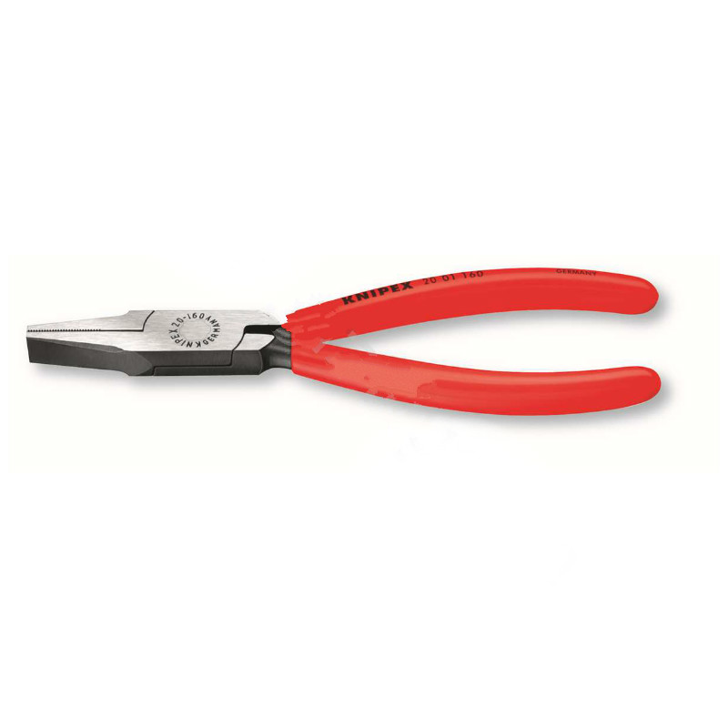 凯尼派克 KNIPEX 20 01 125125mm 扁嘴钳(抛光头部 塑料套柄)