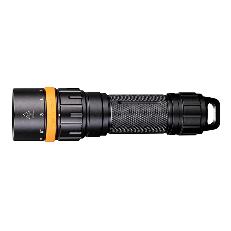 FENIX/SD11深度潜水强光远射手电筒Cree XM-L2 U2 LED1000流明射程45米续航3小时40分