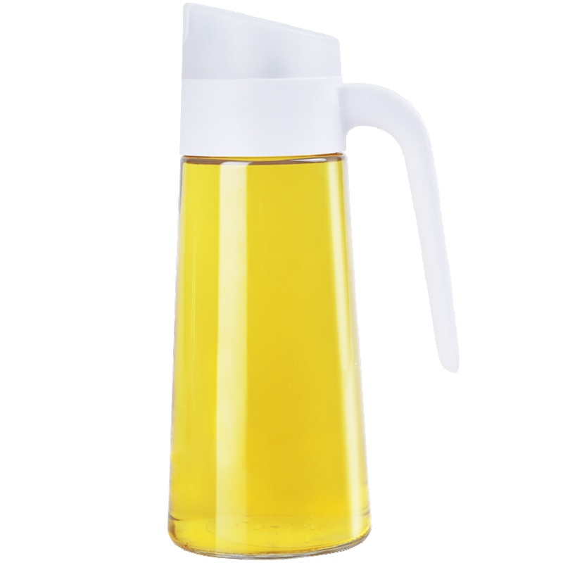 诺派(NUOPAI)家用厨房油壶620ml 自动开合防漏 玻璃油壶 油醋瓶 酱油料酒瓶 油瓶 调料瓶 C6728