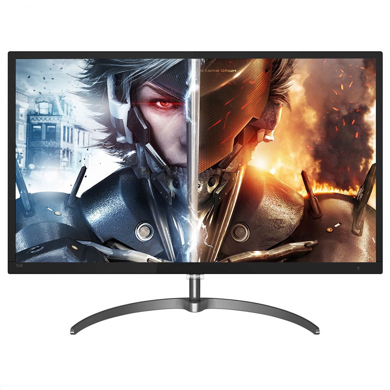 [精选]飞利浦(PHILIPS) 326E8FJSB 32英寸2K高清屏 FreeSync电脑液晶显示器