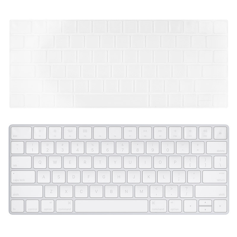 宜客莱(ECOLA)苹果笔记本键盘膜保护膜新款iMac一体机蓝牙充电版Magic Keyboard 透明EA018