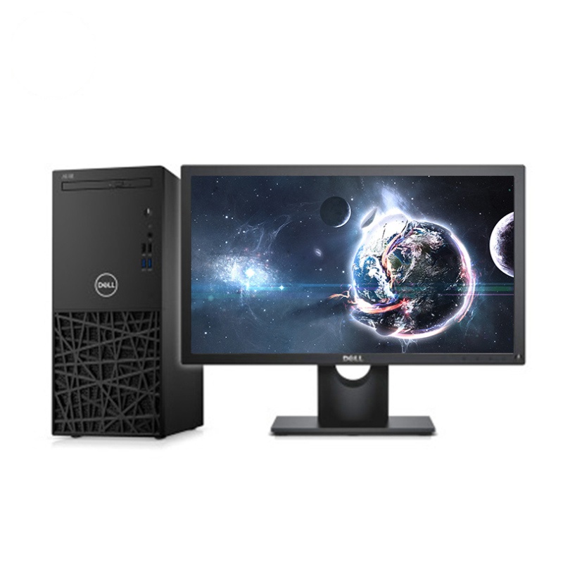 戴尔(Dell)成铭3980 商用台式电脑整机21.5英寸显示器(I5-8500 8G 256G 集显 硬盘保护)