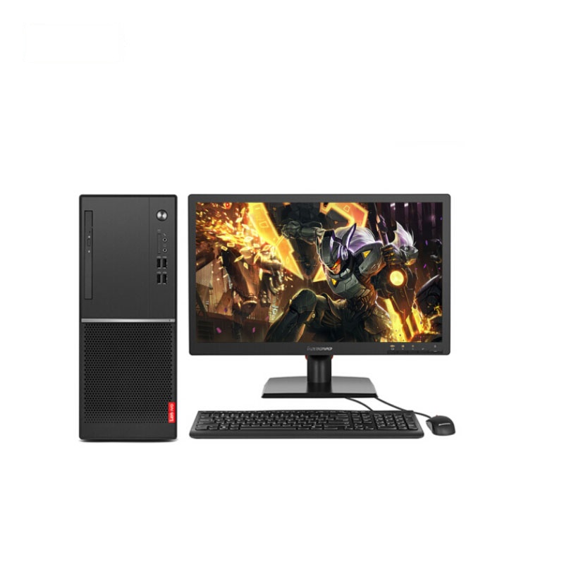 联想(Lenovo) 定制扬天M4601k 商用办公台式电脑 19.5英寸 (G4560 8G 500G WIN10)