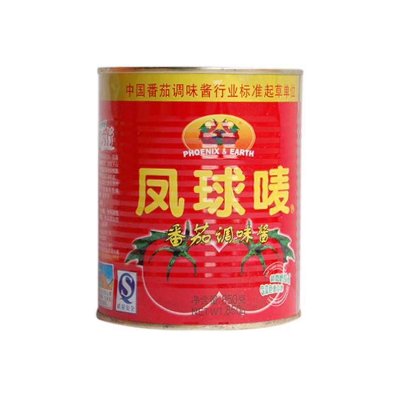 凤球唛(PHOENIX & EARTH) 番茄酱850g 12桶/箱