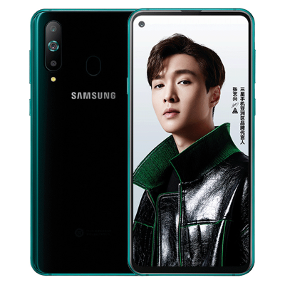 三星 Galaxy A8s(SM-G8870) 6GB+128GB 渐变色 极光黑 黑瞳全视屏 移动联通电信全网通4G全面屏手机