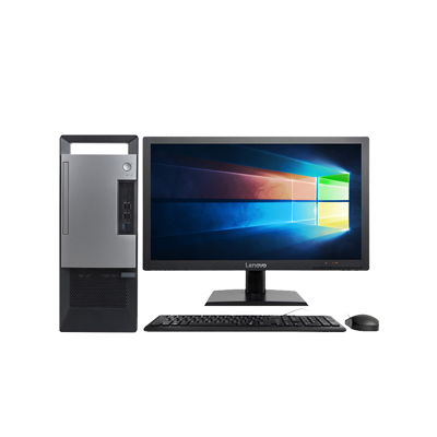 联想(Lenovo)扬天T4900v台式电脑 21.5英寸屏(八代I5-8500 8GB 1T 2G独显 刻录 W10)